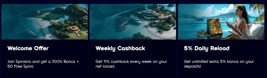 spinsino casino bonus